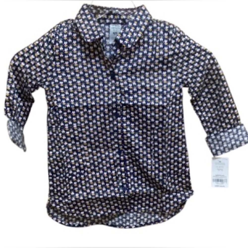 Carter’s Heart Tunic Top (NWT) (Size:4/5) - Picture 6 of 16